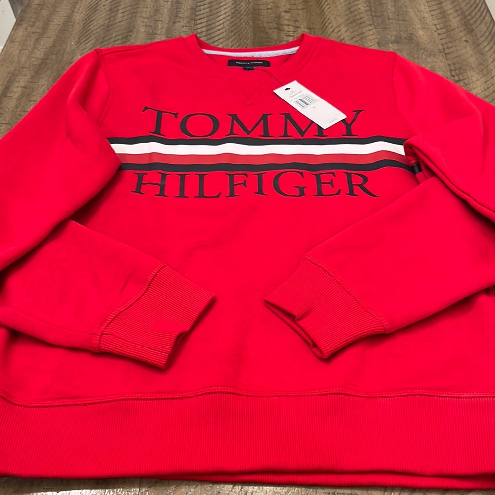 Tommy Hilfiger Red Sweater